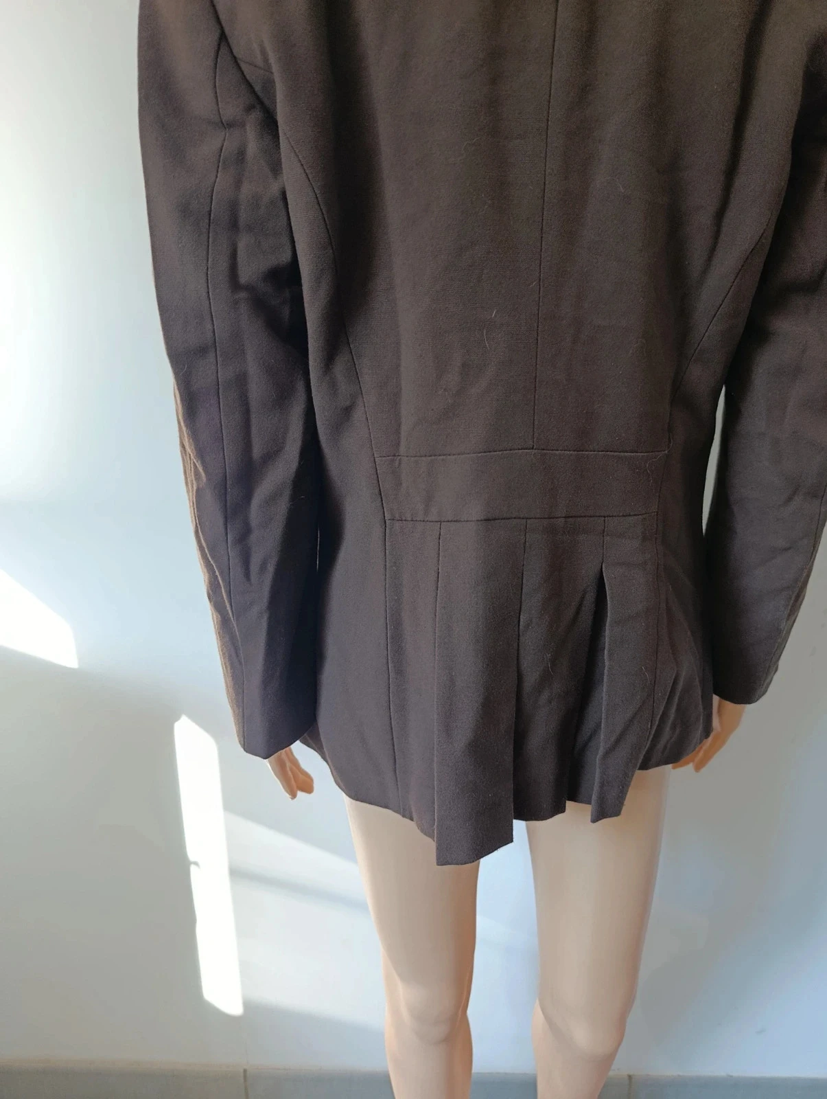 Blazer Benetton vintage marrón chocolate Made in Italy T40 – photo 6